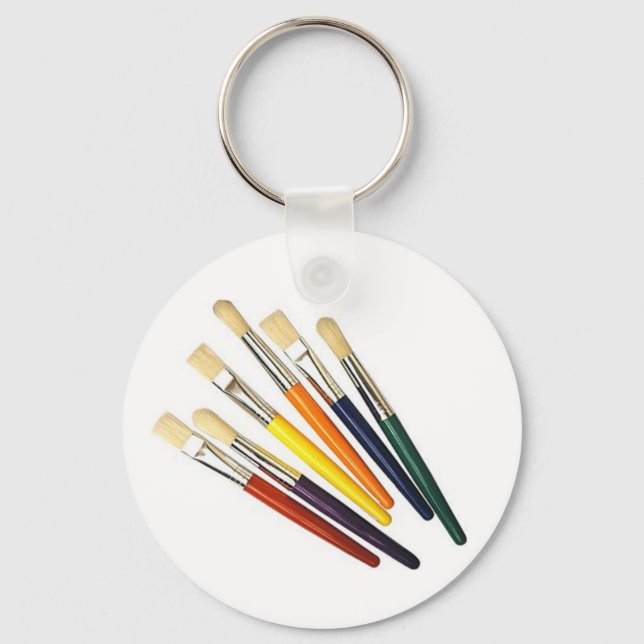 ARTIST PAINT BRUSHES Schlüsselanhänger (Vorderseite)