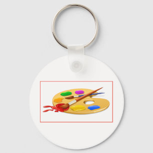 Artist Palette Schlüsselanhänger