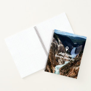Artist Point Yellowstone Nationalpark Notizbuch
