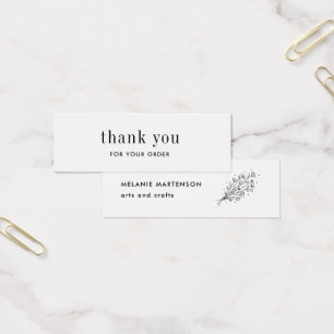 Artist Product Elegance Order Dankeschön Card
