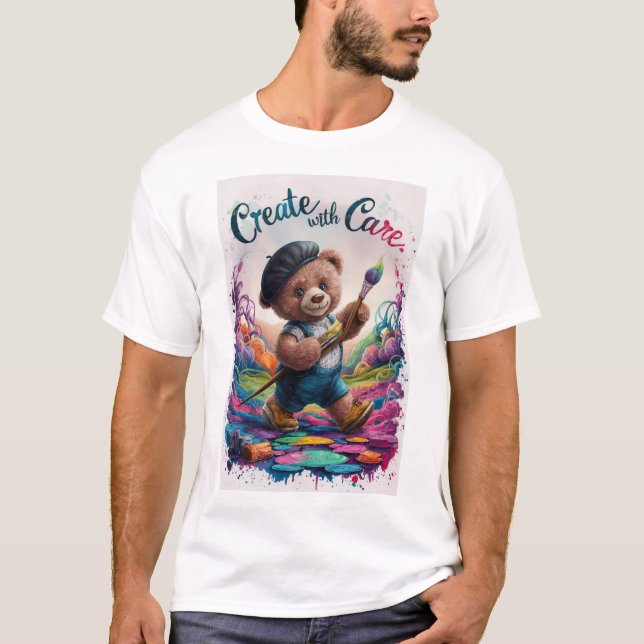 Artist Teddy T-Shirt (Vorderseite)