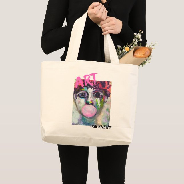 Artist Tote Jumbo Stoffbeutel (Vorderseite (Produkt))
