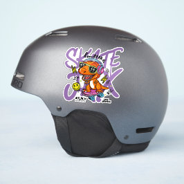 Artist Walk Skate Park Dino Sticker