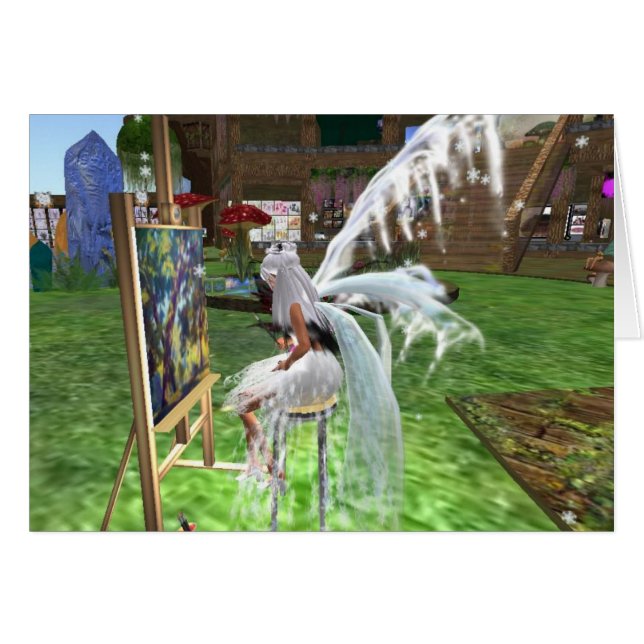 Artiste de la fée des neiges (Devant horizontal)