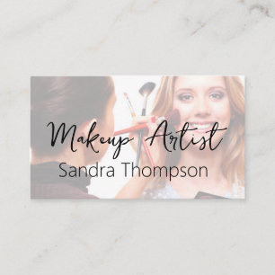 Artiste de maquillage professionnel Cartes de visi