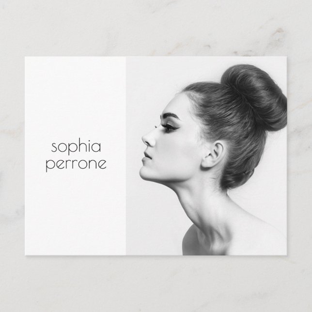 Artiste et photographe professionnel Carte photo (Devant)