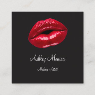 Artiste maquillage de beauté Carte de visite