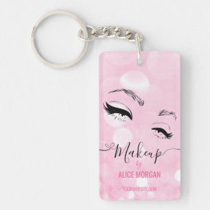 Artiste Maquilleuse Rose Pailleté Glamour Bokeh Se