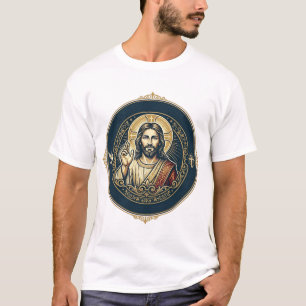Artiste numérique Jésus T-Shirt Art iPad Inspirant