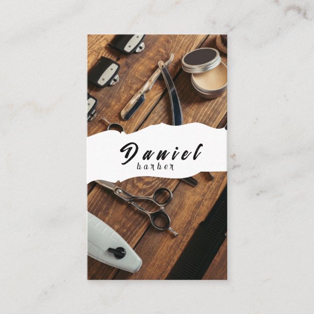 Artistes de cheveux - Votre carte d'appel à l'exce (Devant)