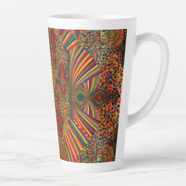 Artistic Abstract Pattern for late mug (Droite)