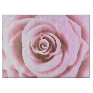 Artistic Big Bale Pink Rose Schneidebrett
