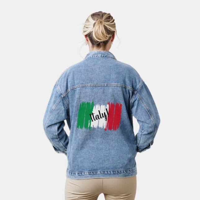 Artistic Brushstroke Italy Flag (Modèle)