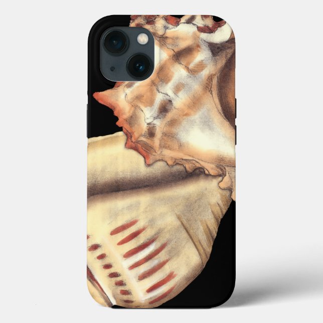 Artistic Conch Shells Case-Mate iPhone Hülle (Rückseite)