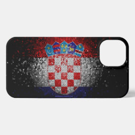 Artistic Croatian Flag iPhone 17 Case | Croatia He Hülle