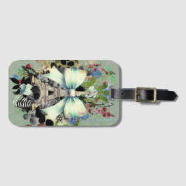 Artistic Eiffel Tower Gepäckanhänger