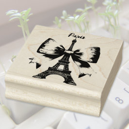 Artistic Eiffel Tower Gummistempel