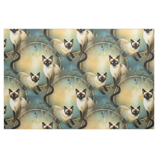 Artistic Fabric Panel Cats Stoff (Fat Quarter (45,7 x 55,9 cm))