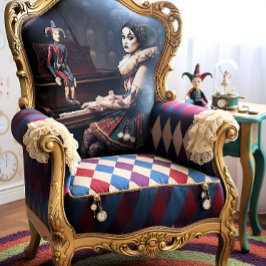 Artistic Fabric Panel Darc Romantic  Stoff