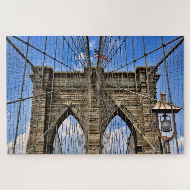 Artistic Graphics, Brooklyn Bridge, New York, (Horizontal)