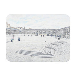 Artistic Halifax Piece Hall Heritage Landmark Magnet