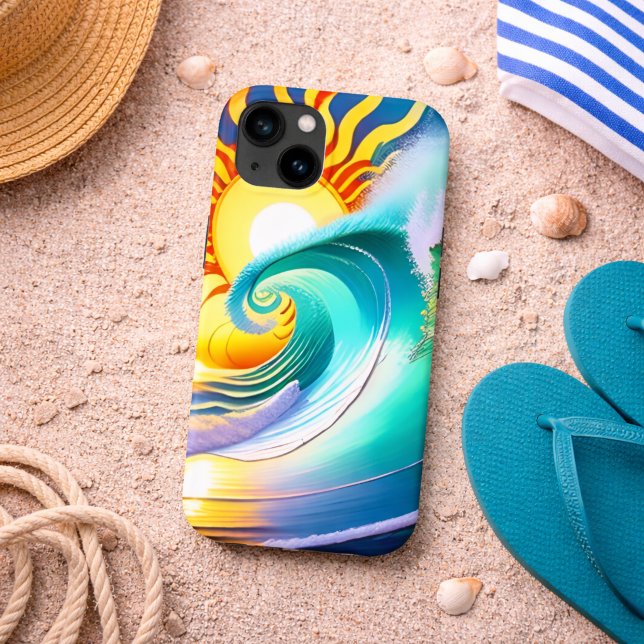 Artistic Ocean Surf Case-Mate iPhone Hülle (Von Creator hochgeladen)