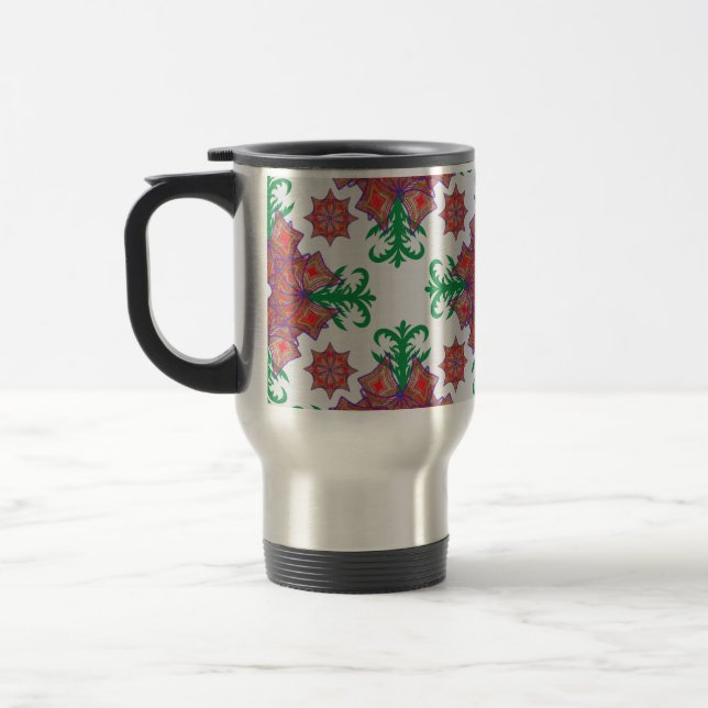 Artistic Pattern Coffee Mug – Stylish Kitchenware  Reisebecher (Links)