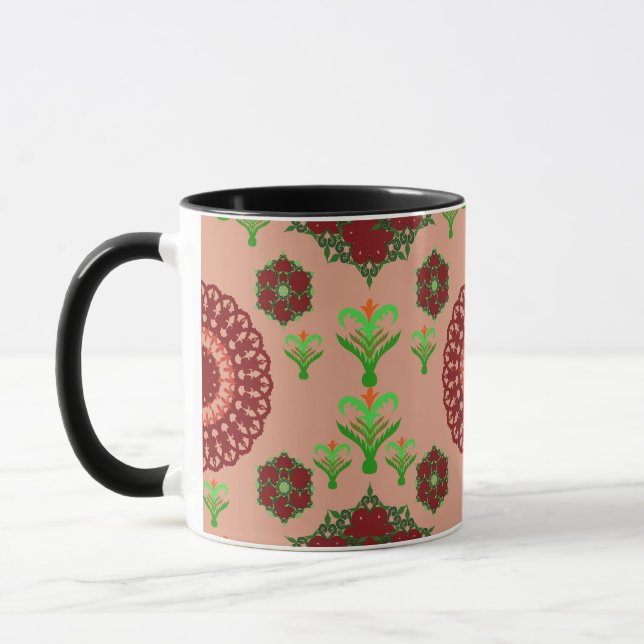 Artistic Pattern Coffee Mug – Stylish Kitchenware  Tasse (Links)