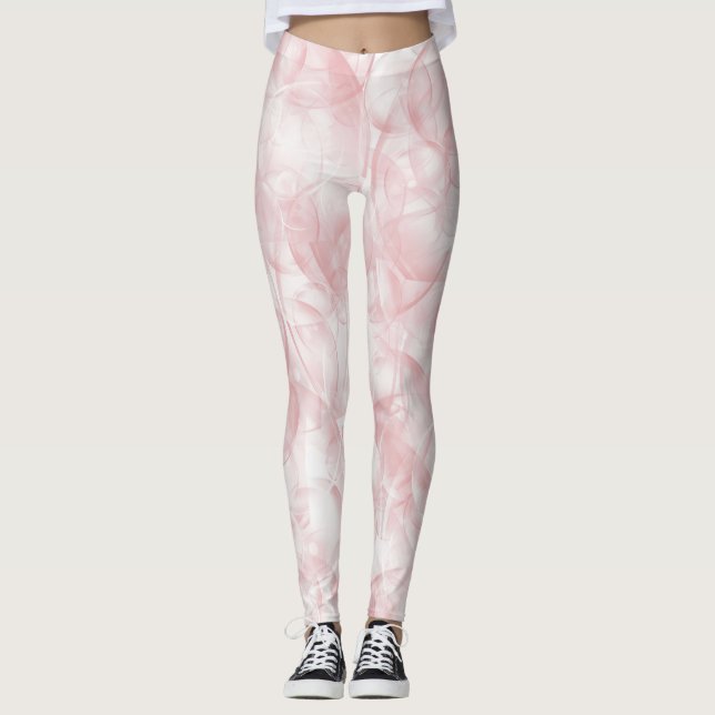 Artistic Pink  Leggings (Vorderseite)