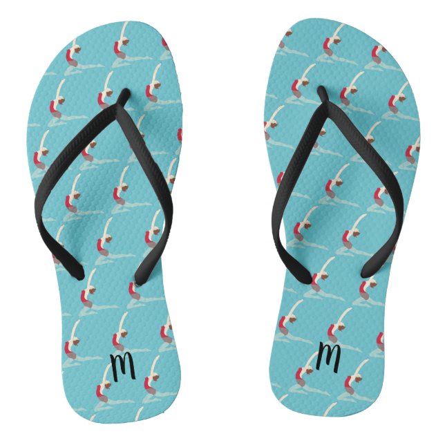 Artistic Swimming Flip Flops (Fußbett)