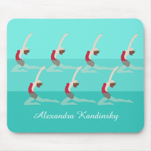 Artistic Swimming Mousepad (Vorne)