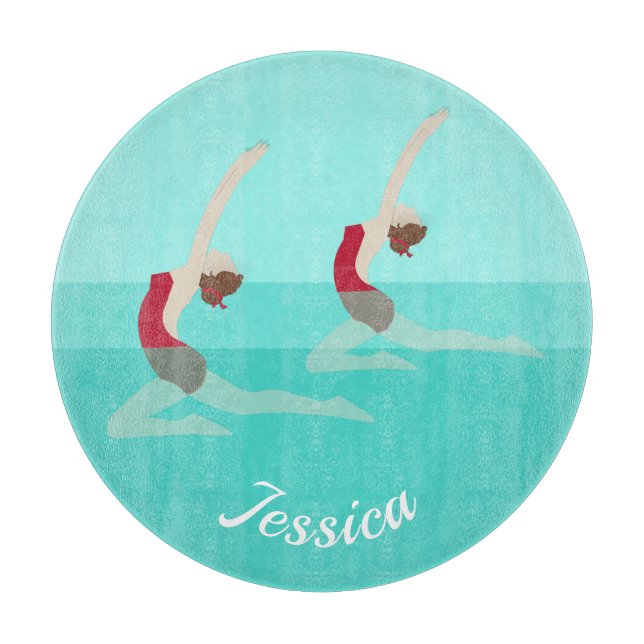 Artistic Swimming Schneidebrett (Vorderseite)