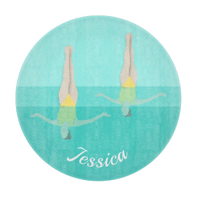 Artistic Swimming Schneidebrett (Vorderseite)