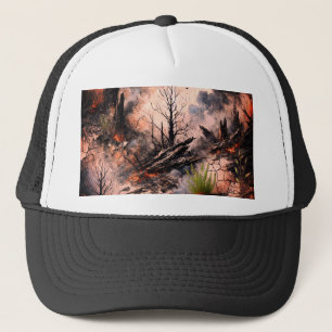 Artistic Trucker Hat für Bold Style Truckerkappe
