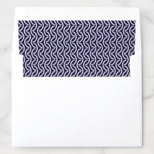 Artistic Warped Chain Deep Navy