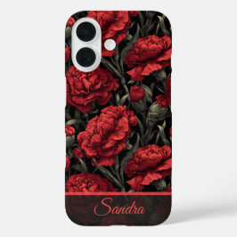Artistic Wife Gift Carnation Custom iPhone 16 Hülle