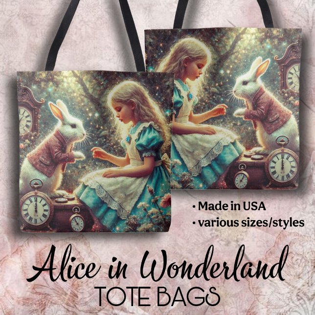 Artistic Wonderland Scene Vintage Boho Tasche (Von Creator hochgeladen)