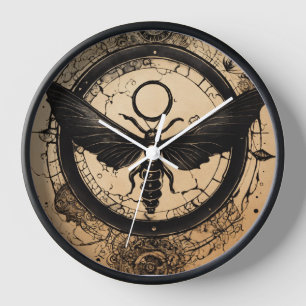"Artistische Tattoo-Inspirierte Uhr" Uhr