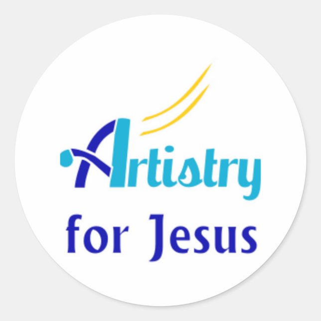 Artistry for Jesus Stickers (Vorderseite)