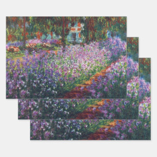 Artist's Garden at Giverny von Claude Monet Geschenkpapier Set