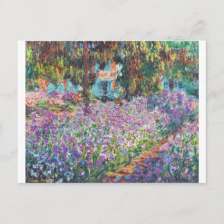 Artist's Garden Giverny Postkarte