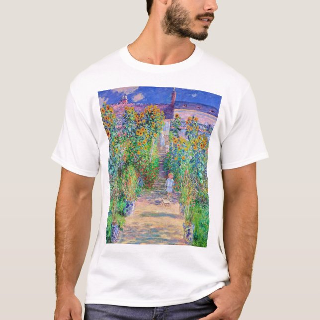 Artist's Garden, Monet T-Shirt (Vorderseite)