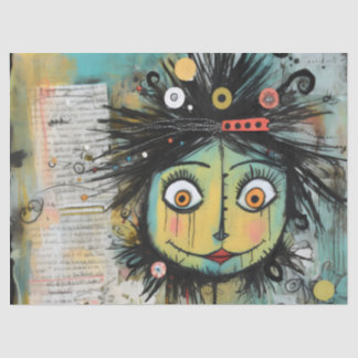 ArtLady 16 Charmant und abgenutzt Seidenpapier