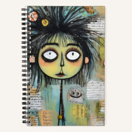 ArtLady 18 Bezaubernd und bedrückt Notizbuch
