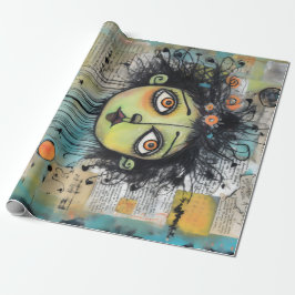 ArtLady 29 Bezaubernd und bedrückt Geschenkpapier