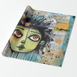 ArtLady 29 Bezaubernd und bedrückt Geschenkpapier