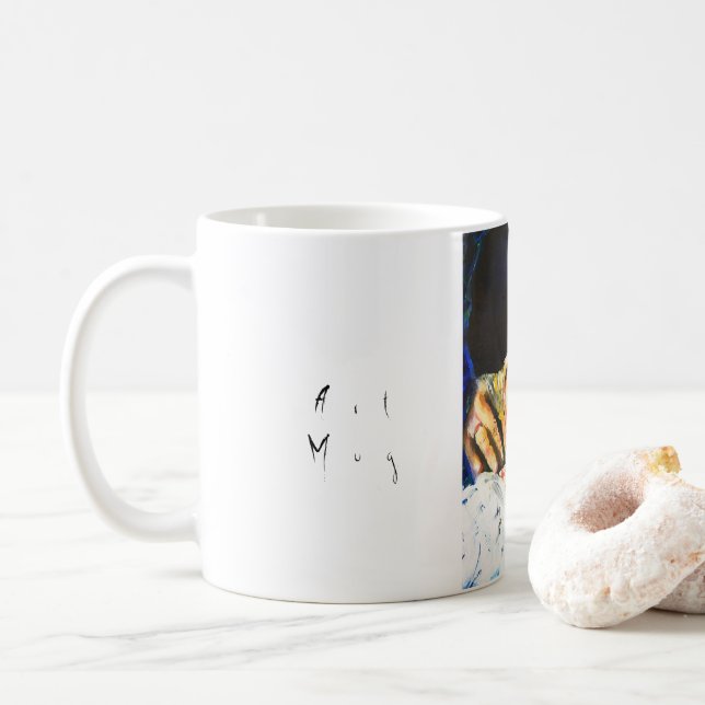 ArtMug#4 Kaffeetasse (Mit Donut)