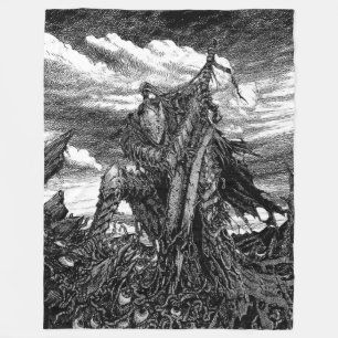 Artorias des Abgrunds - Der gebrochene Wolf Fleecedecke
