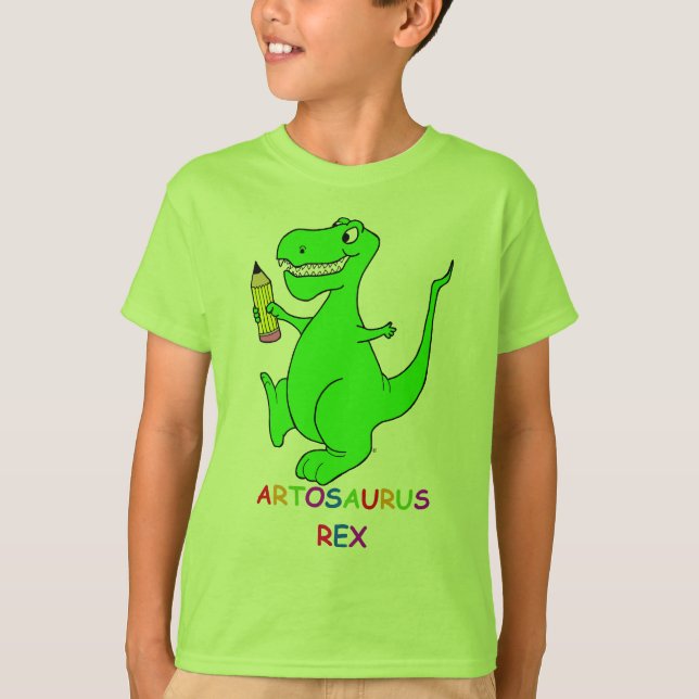 Artosaurus Rex T - Shirt (Vorderseite)