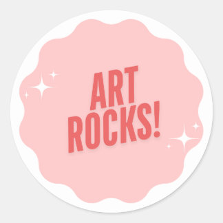 ARTROCKS! Aufkleber für Lehrer